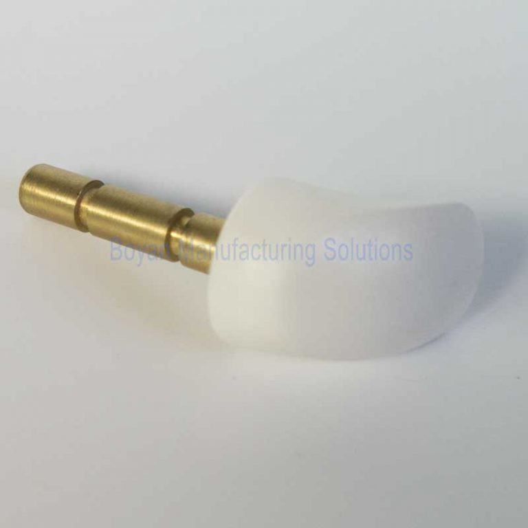 Pe Insert plastic insert molding of PE with brass pipe insert - Boyan ...