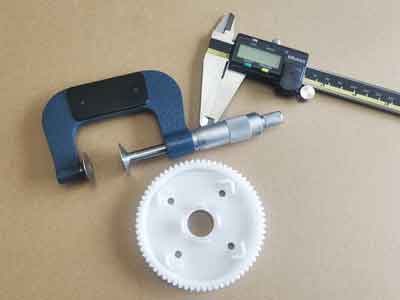 manual inspection tools for plastic gears