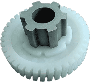 plastic gear with spline shaft