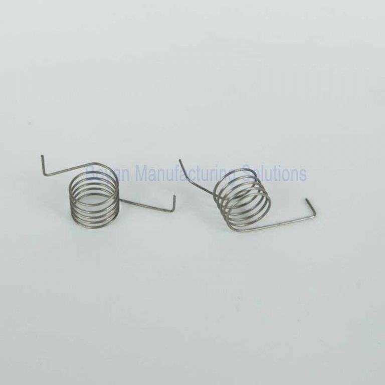 Small torsion spring with 2 ends bent at right angle Boyan