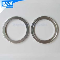 These are camera lens retaining rings, made of aluminum 6061, clear anodized
