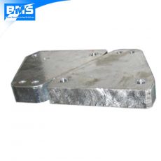 Q345 or S355 steel machined parts and then hot dip galvanized