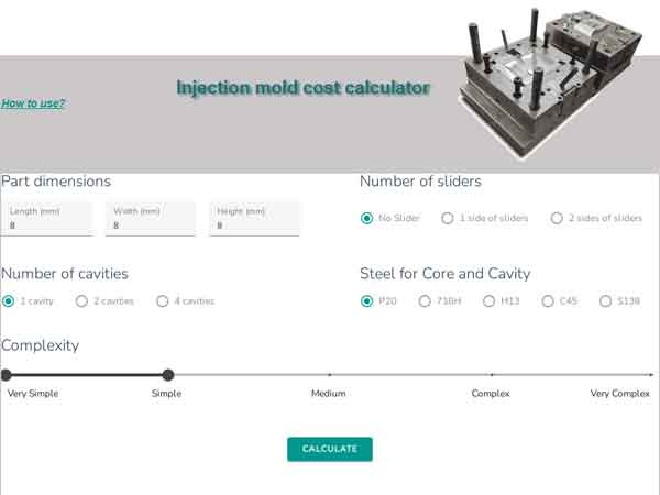 mold cost calculator