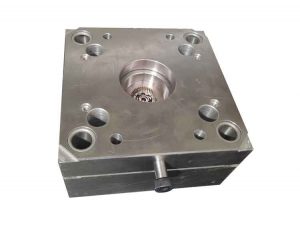 injection mold for plastic worm gear 1