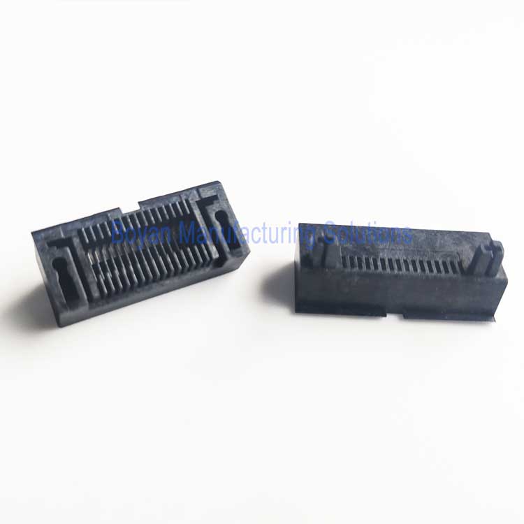top and bottom plastic pin connector