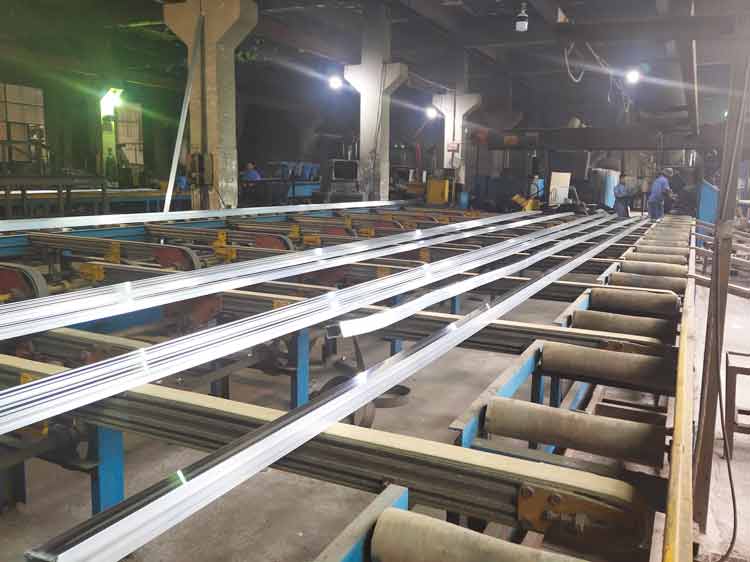 aluminum extrusions production line