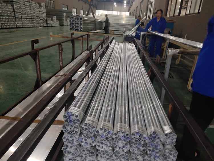 stocks of aluminum extrusions