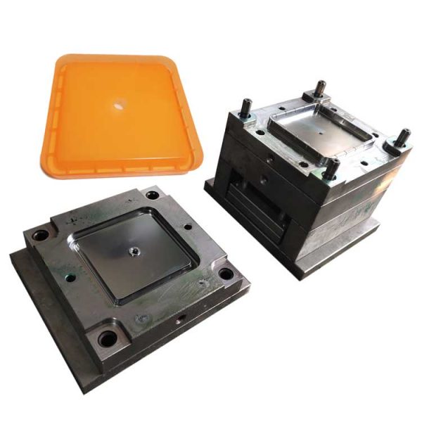 injection mold for plastic lid