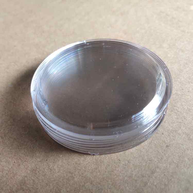 10 pieces of transparent plastic round plate