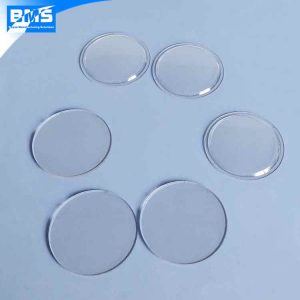 transparent plastic round plate