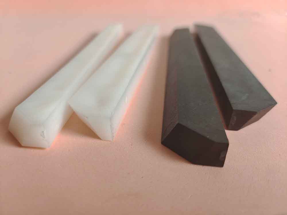 thick wall plastic parts guide rails