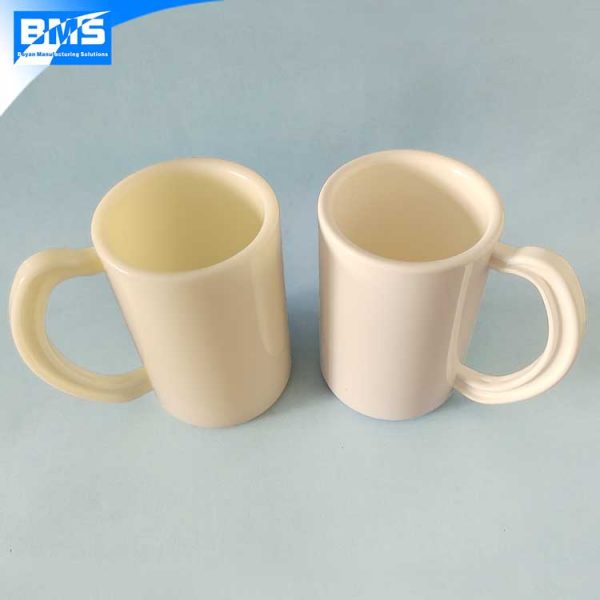 double wall plastic mug with handle