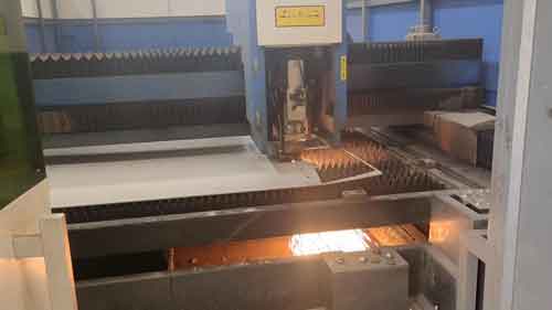 CNC laser cutting fabrication