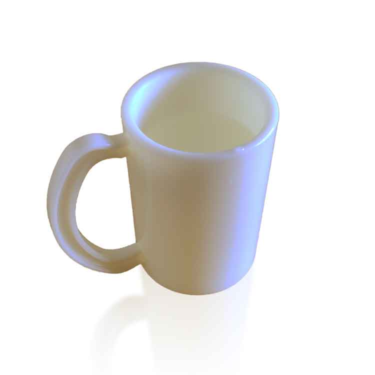 double wall plastic mug