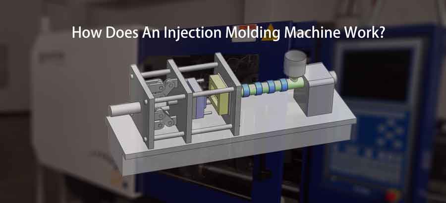how does an injection molding machine work