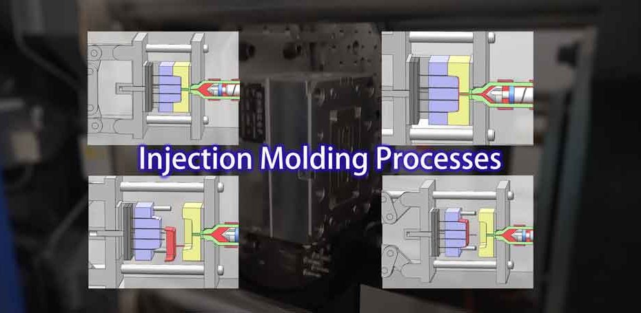 injection molding prosses steps