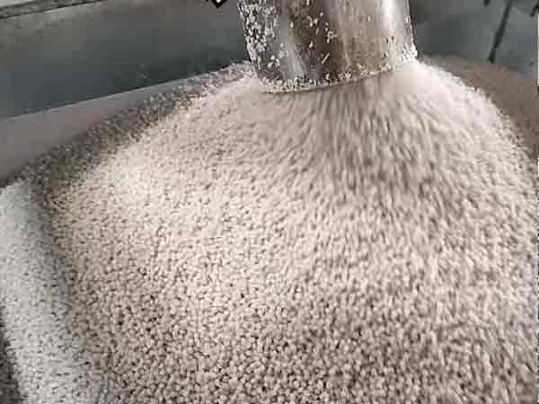 Production of PP granules