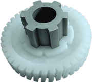 plastic gear with spline shaft