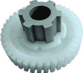 plastic gear with spline shaft
